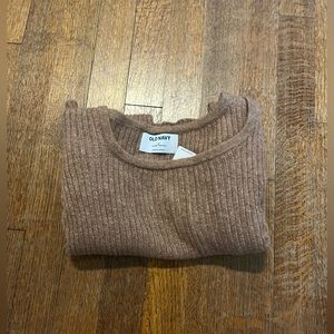 old navy cropped sweater